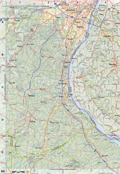 Illinois Atlas & Gazetteer Page 64 Preview 1