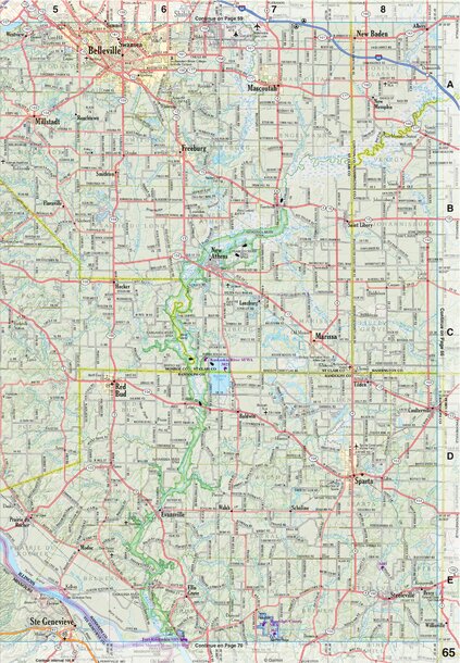 Illinois Atlas & Gazetteer Page 65 Preview 1