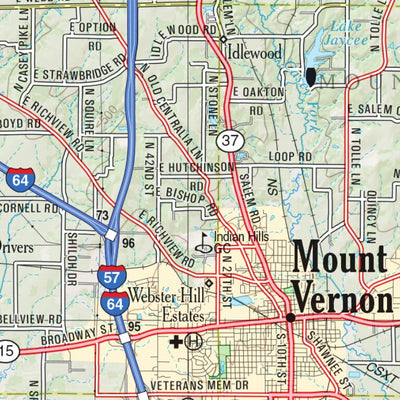 Illinois Atlas & Gazetteer Page 67 Preview 3
