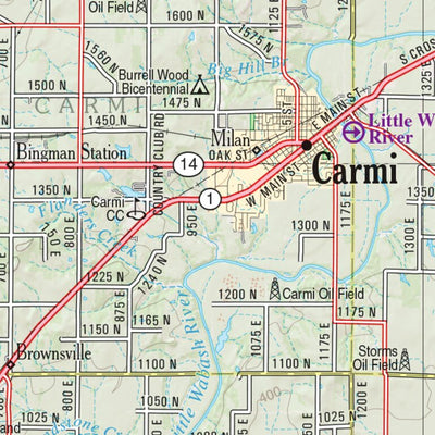 Illinois Atlas & Gazetteer Page 68 Preview 3