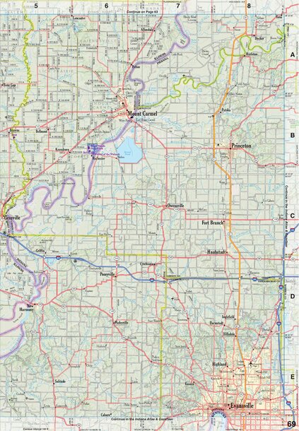 Illinois Atlas & Gazetteer Page 69 Preview 1
