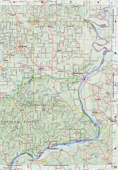 Illinois Atlas & Gazetteer Page 73 Preview 1