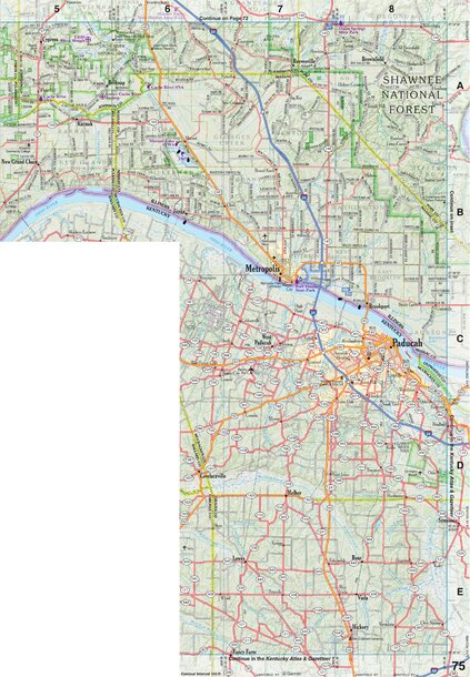 Illinois Atlas & Gazetteer Page 75 Preview 1