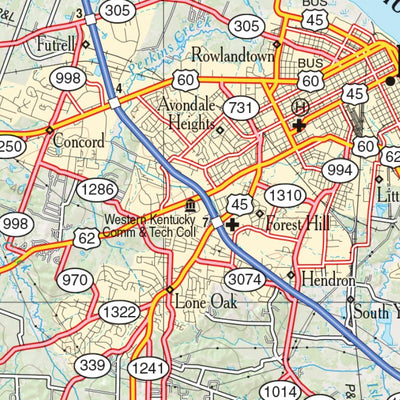Illinois Atlas & Gazetteer Page 75 Preview 3