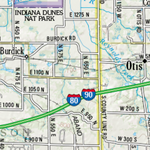 Indiana Atlas & Gazetteer Page 19 Preview 2
