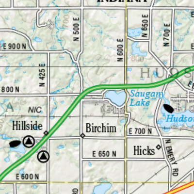 Indiana Atlas & Gazetteer Page 20 Preview 3