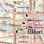 Indiana Atlas & Gazetteer Page 21 Preview 3