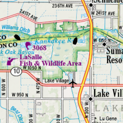 Indiana Atlas & Gazetteer Page 24 Preview 3