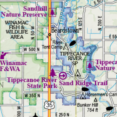 Indiana Atlas & Gazetteer Page 26 Preview 3