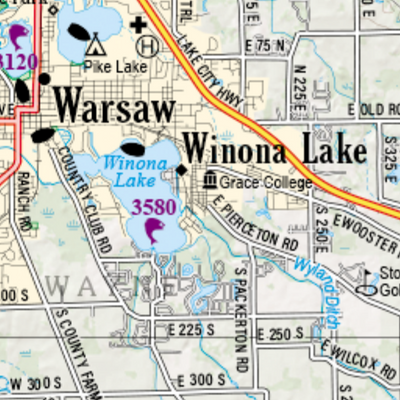 Indiana Atlas & Gazetteer Page 27 Preview 3