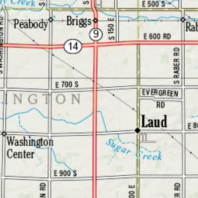 Indiana Atlas & Gazetteer Page 28 Preview 2