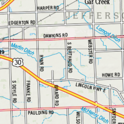 Indiana Atlas & Gazetteer Page 29 Preview 2