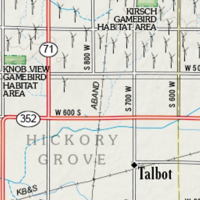 Indiana Atlas & Gazetteer Page 30 Preview 2