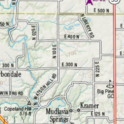 Indiana Atlas & Gazetteer Page 30 Preview 3