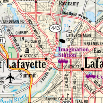 Indiana Atlas & Gazetteer Page 31 Preview 3