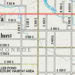 Indiana Atlas & Gazetteer Page 32 Preview 2