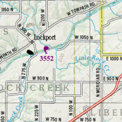 Indiana Atlas & Gazetteer Page 32 Preview 3