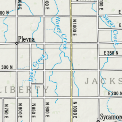 Indiana Atlas & Gazetteer Page 33 Preview 2