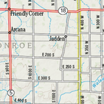 Indiana Atlas & Gazetteer Page 34 Preview 2