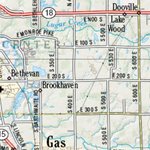 Indiana Atlas & Gazetteer Page 34 Preview 3