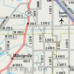 Indiana Atlas & Gazetteer Page 38 Preview 2