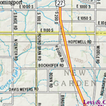Indiana Atlas & Gazetteer Page 41 Preview 2