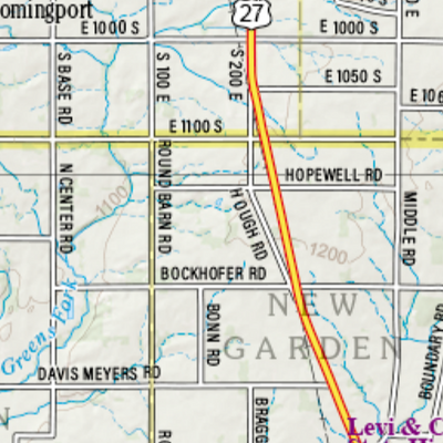 Indiana Atlas & Gazetteer Page 41 Preview 2