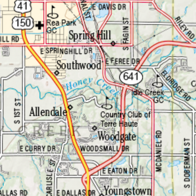 Indiana Atlas & Gazetteer Page 42 Preview 3
