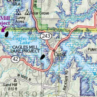 Indiana Atlas & Gazetteer Page 43 Preview 3