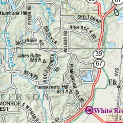 Indiana Atlas & Gazetteer Page 44 Preview 2