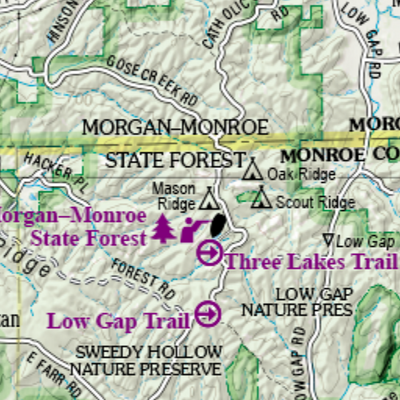Indiana Atlas & Gazetteer Page 44 Preview 3