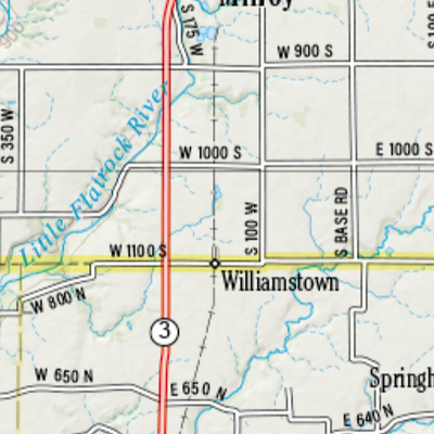 Indiana Atlas & Gazetteer Page 46 Preview 2