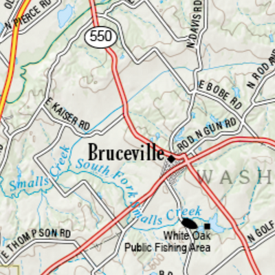 Indiana Atlas & Gazetteer Page 48 Preview 3