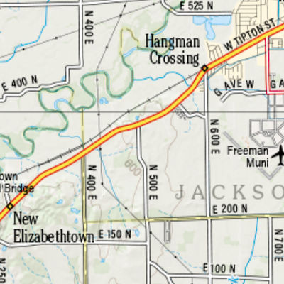 Indiana Atlas & Gazetteer Page 51 Preview 2