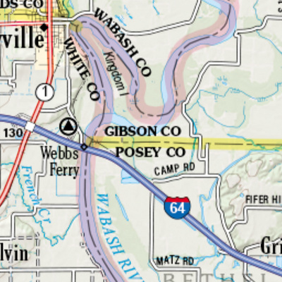 Indiana Atlas & Gazetteer Page 54 Preview 3