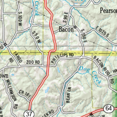 Indiana Atlas & Gazetteer Page 57 Preview 2