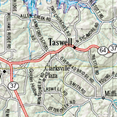 Indiana Atlas & Gazetteer Page 57 Preview 3