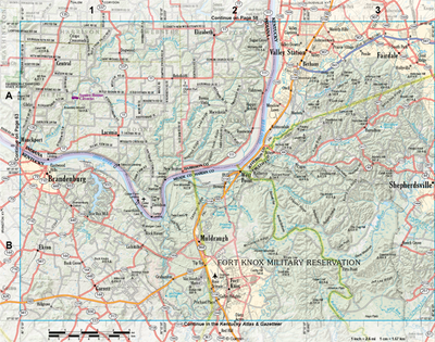 Indiana Atlas & Gazetteer Page 64 Preview 1