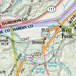 Indiana Atlas & Gazetteer Page 64 Preview 2