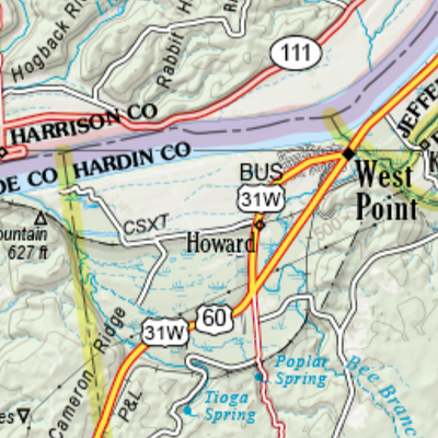 Indiana Atlas & Gazetteer Page 64 Preview 2