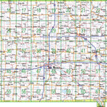 Garmin Iowa Atlas & Gazetteer Overview Map digital map