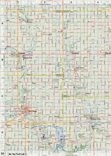 Garmin Iowa Atlas & Gazetteer Page 28 bundle exclusive