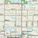 Garmin Iowa Atlas & Gazetteer Page 30 digital map