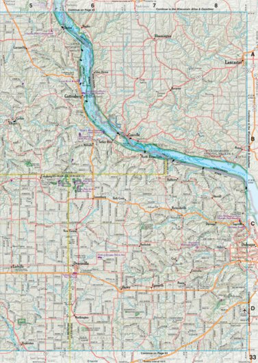 Garmin Iowa Atlas & Gazetteer Page 33 bundle exclusive
