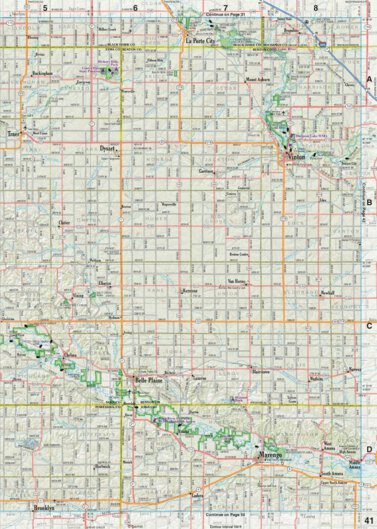 Garmin Iowa Atlas & Gazetteer Page 41 bundle exclusive