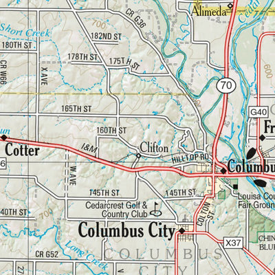 Garmin Iowa Atlas & Gazetteer Page 51 bundle exclusive