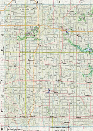 Garmin Iowa Atlas & Gazetteer Page 58 digital map