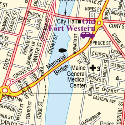 Maine Atlas & Gazetteer- Augusta Preview 3