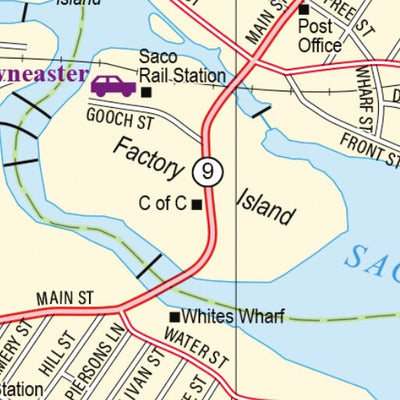 Maine Atlas & Gazetteer- Biddeford/Saco Preview 2