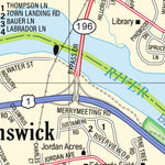 Maine Atlas & Gazetteer- Brunswick/Topsham Preview 2